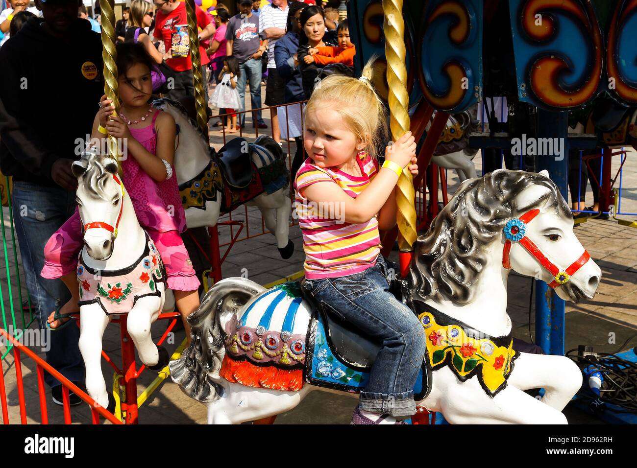 Johannesburg, South Africa - September 22, 2012: Kids riding on ...