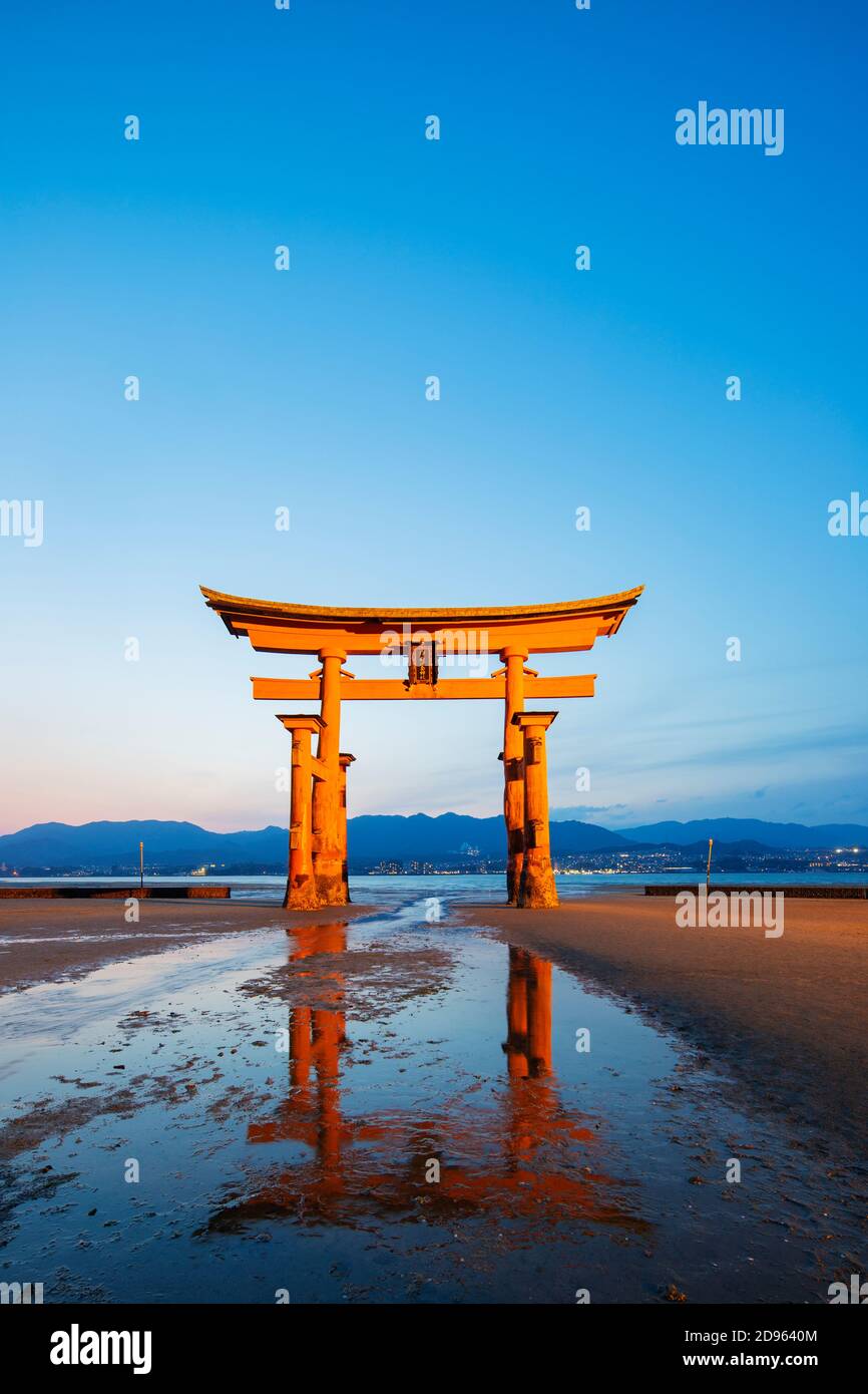Asia, Japan, Honshu, Hiroshima prefecture, Miyajima island, Stock Photo