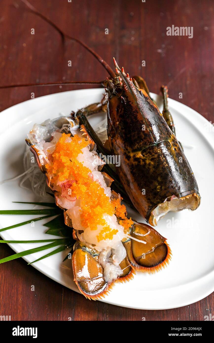 Lobster sashimi hires stock photography and images Alamy