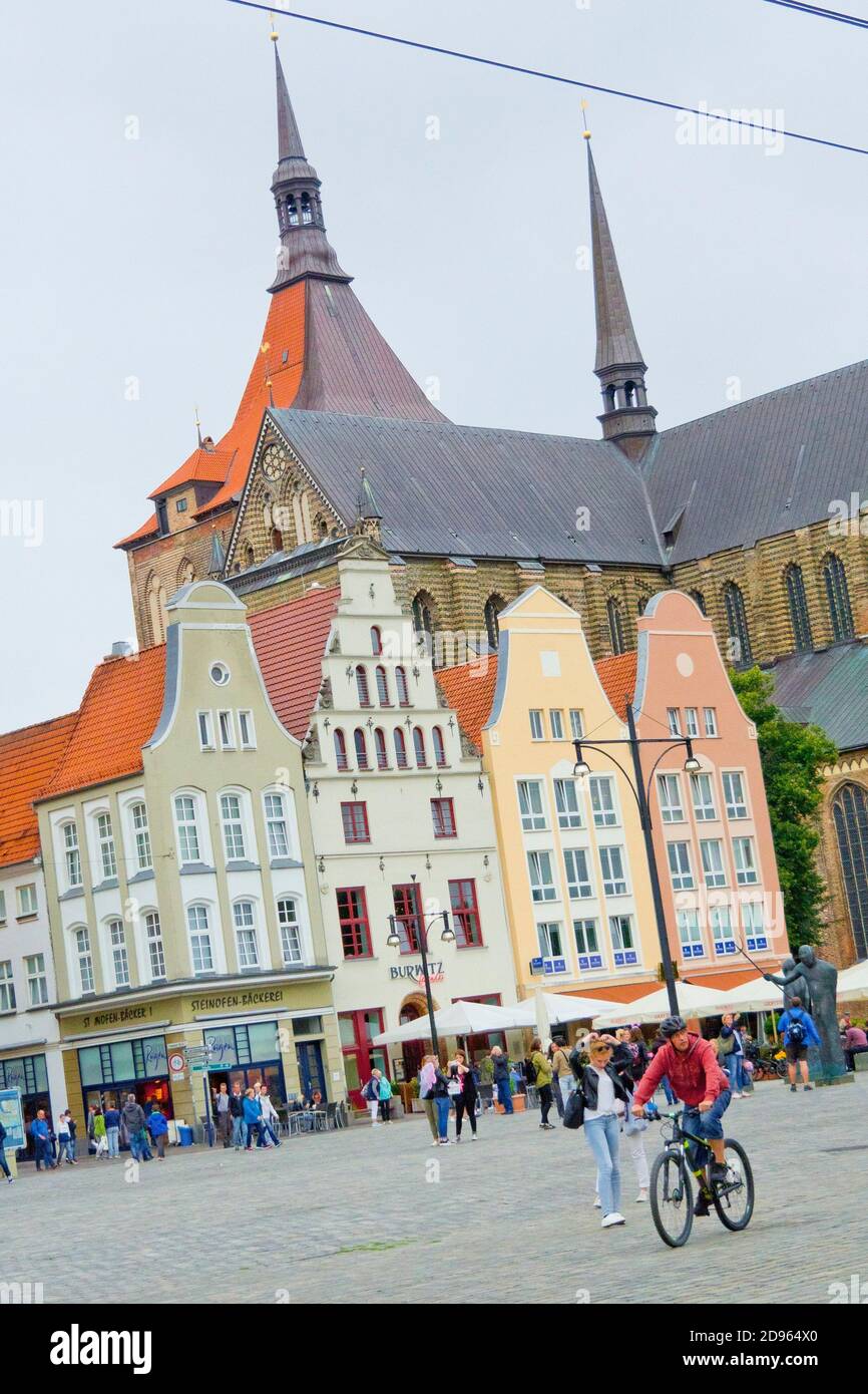 Rostock old town hi-res stock photography and images - Alamy
