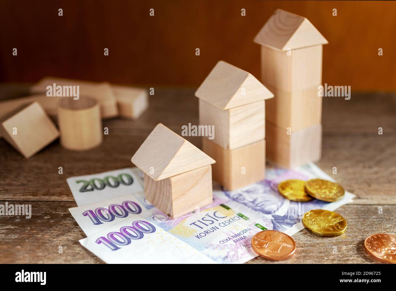 Czech economy and finance realty estate business buying a new house