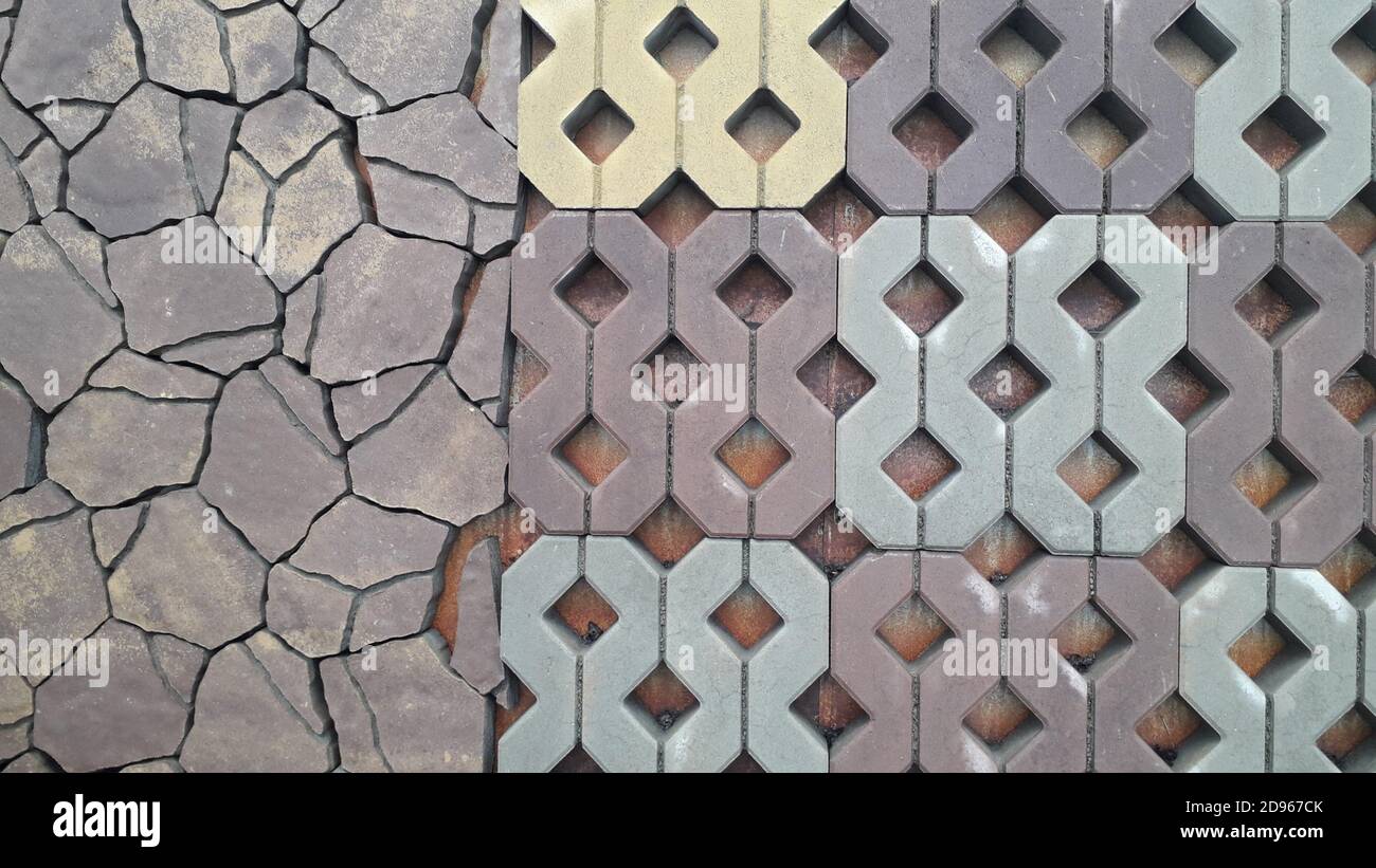 Paving stone patterns hi-res stock photography and images - Alamy