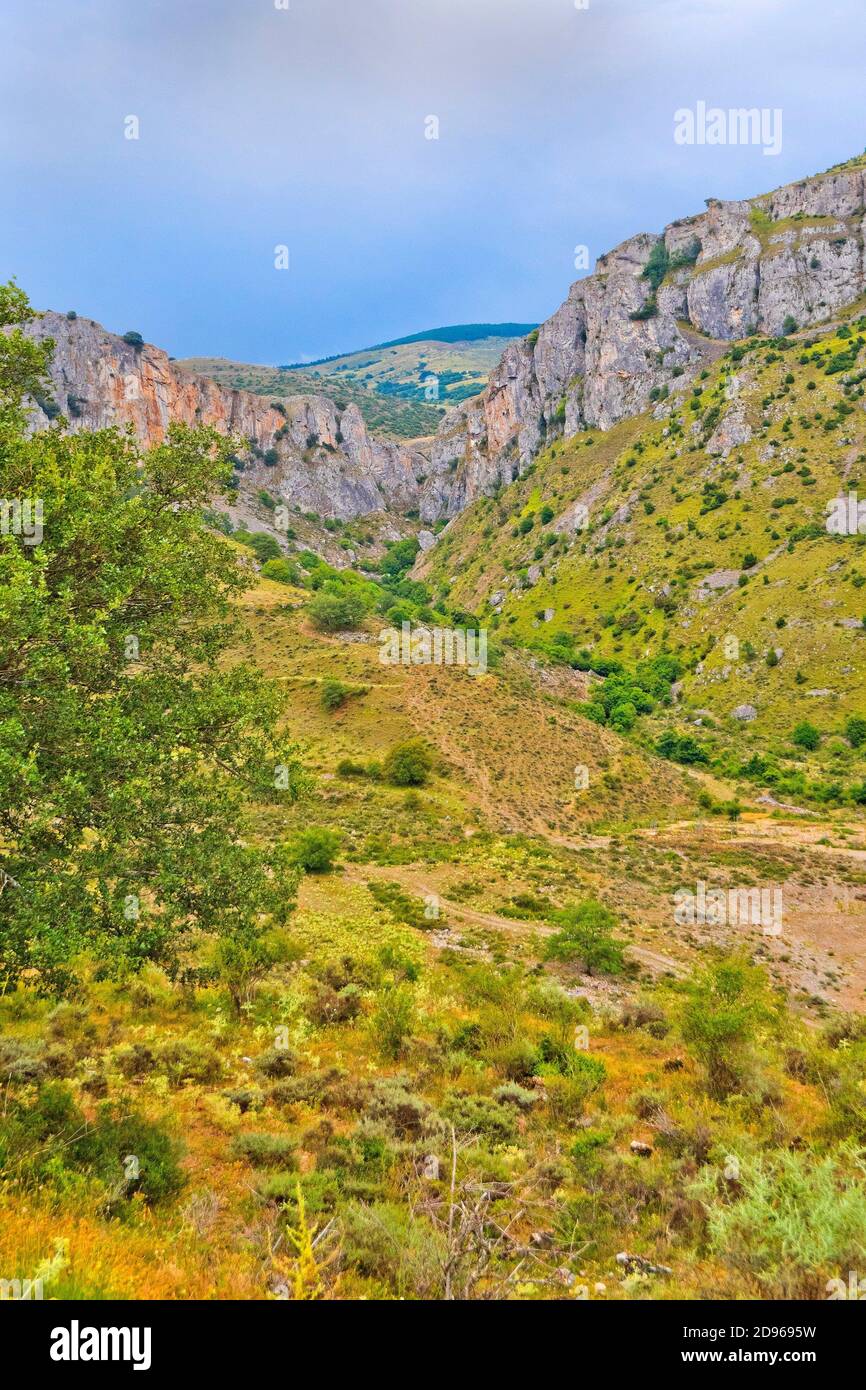 Sierra de la Demanda, Sistema Ibérico, Protected Area, La Rioja, Spain, Europe. Stock Photo