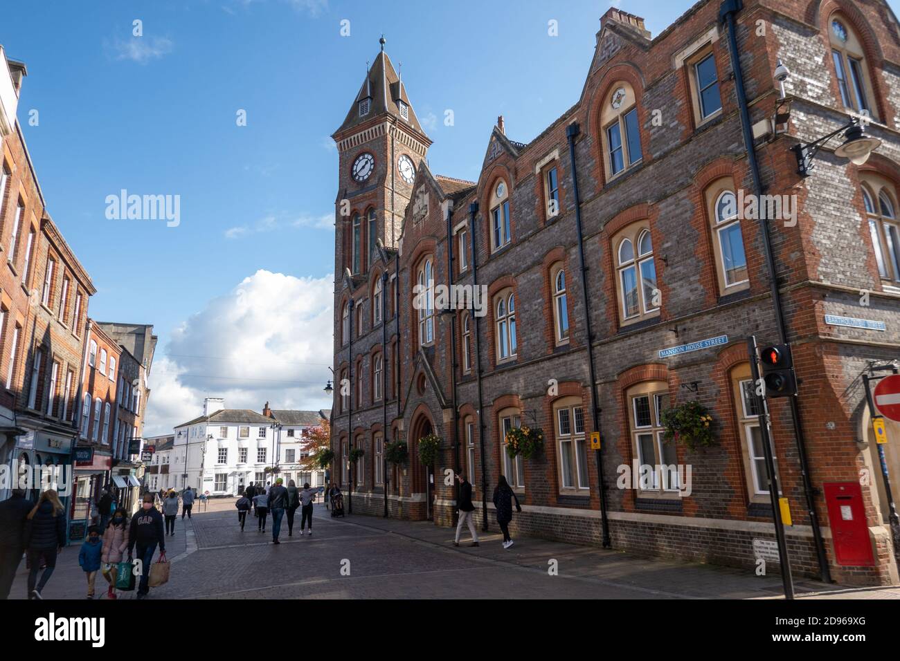The Town Hall mansion House Street, Newbury, Berkshire Stock Photo Alamy