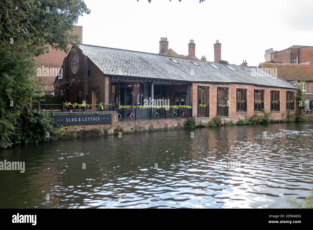 Slug and Lettuce pub and restaurant, Newbury, Berkshire Stock Photo Alamy