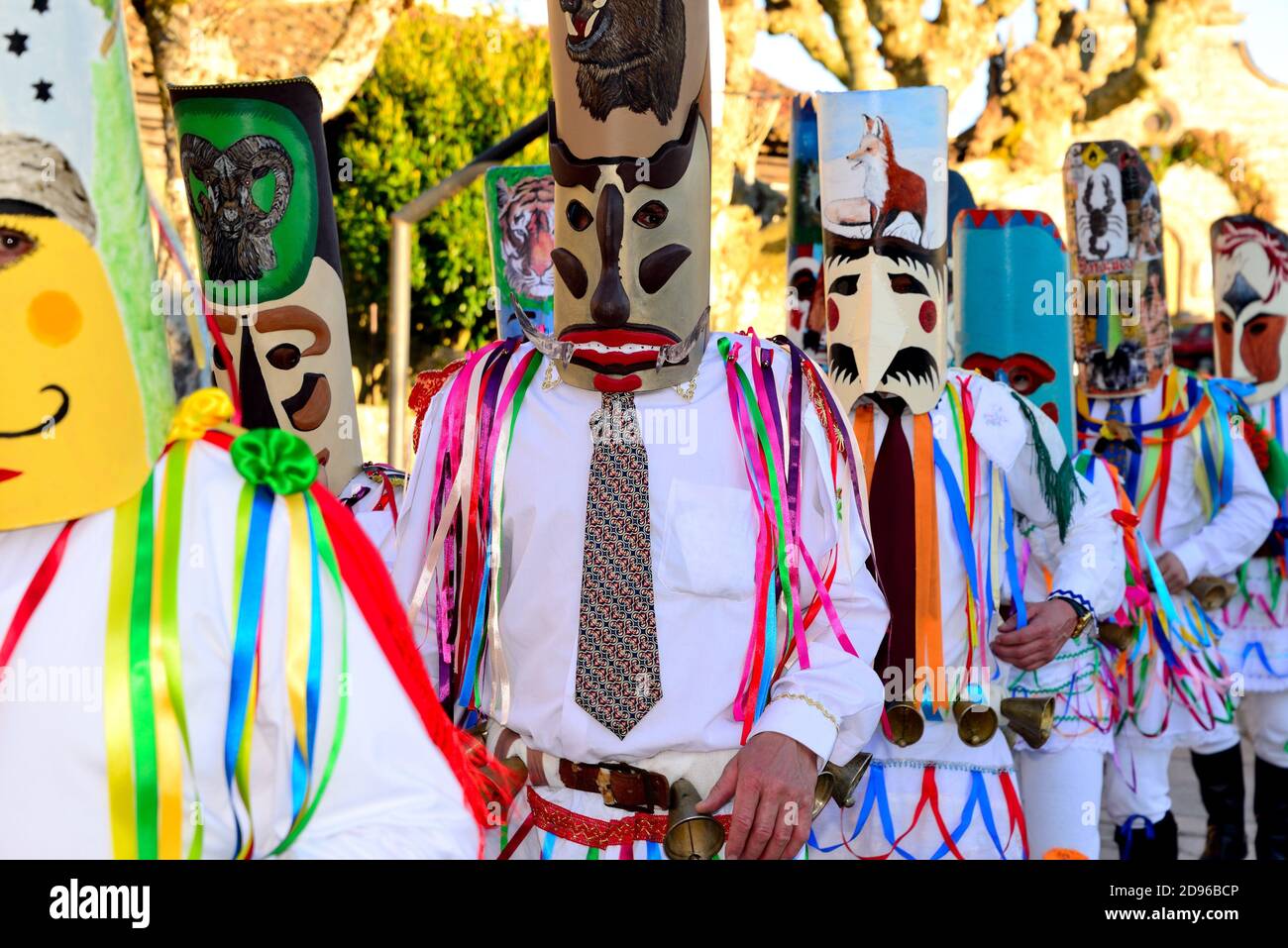 Felo of Esgos. Traditional mask of entroido of Esgos, Orense, Spain Stock  Photo - Alamy