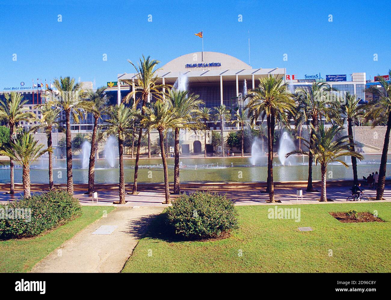 Palau de la Musica. Valencia, Spain Stock Photo Alamy