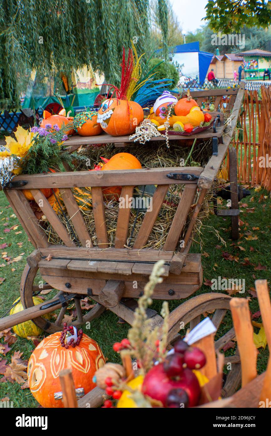 Pumpkin carriage hi-res stock photography and images - Alamy