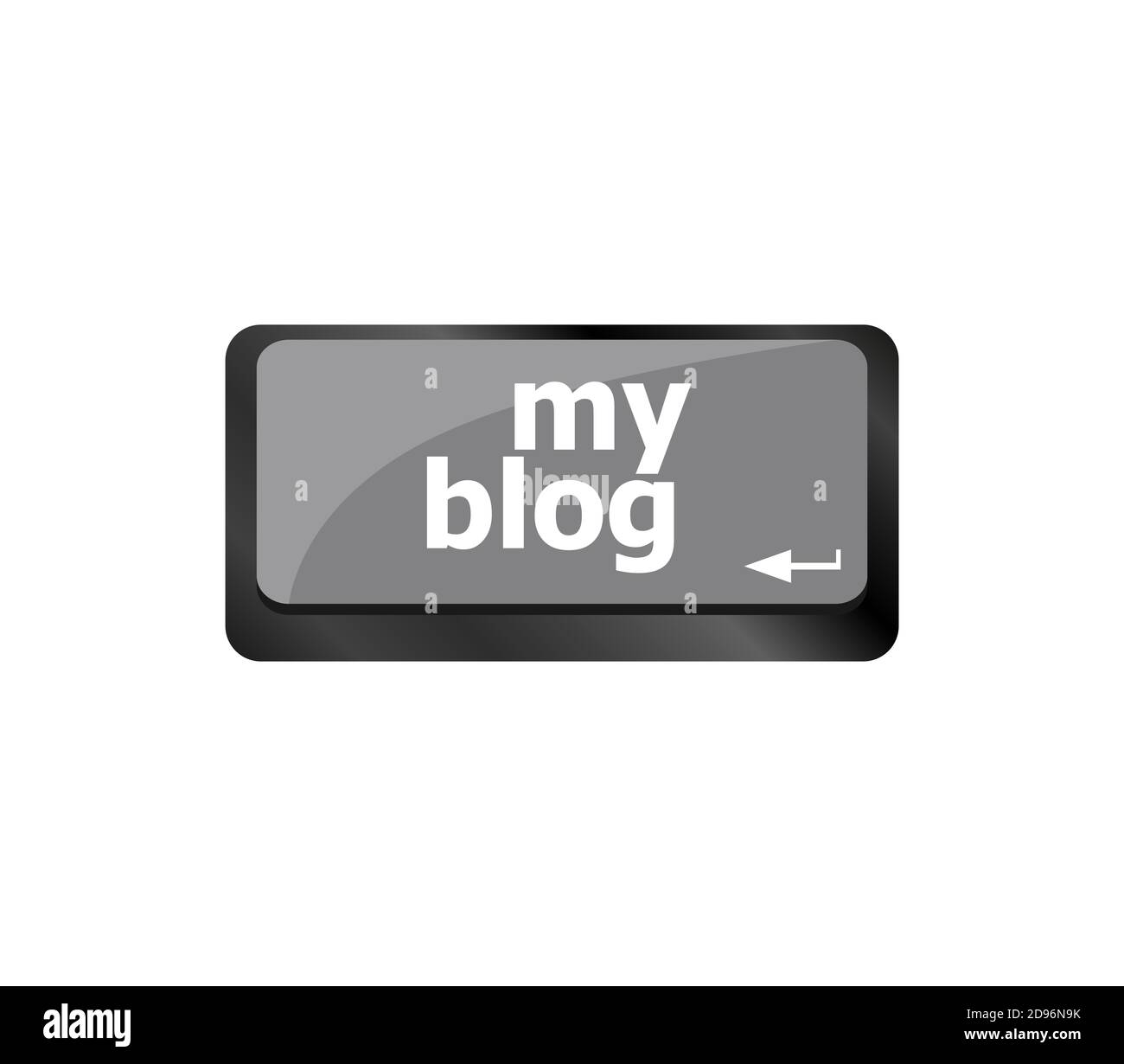 Laptop internet home page Cut Out Stock Images & Pictures - Alamy