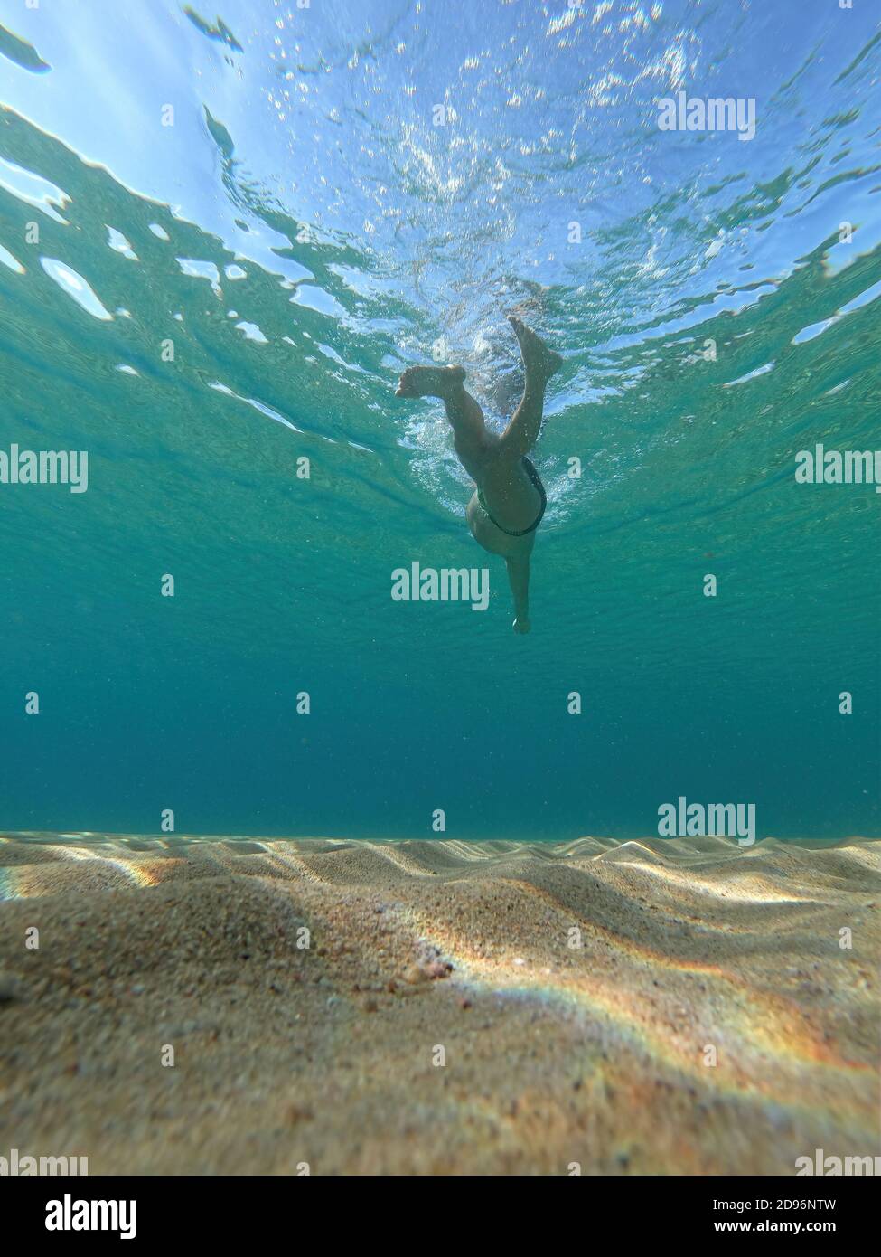 Man freestyle swimming sea hi-res stock photography and images - Alamy