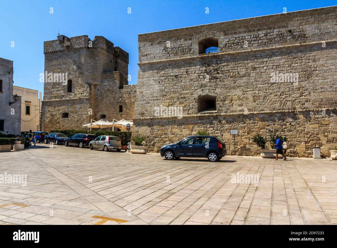 The town of Castro Maina in Salento, Puglia, Italy Stock Photo