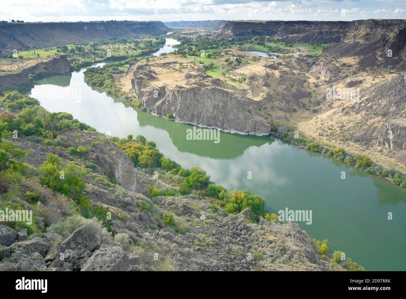 Snake River, Twin Falls, Idaho, USA Stock Photo - Alamy