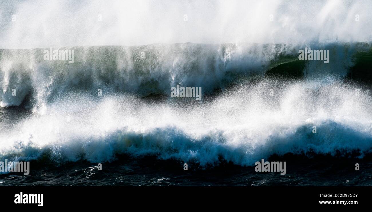 Waves, Quiberon, Brittany, France Stock Photo - Alamy