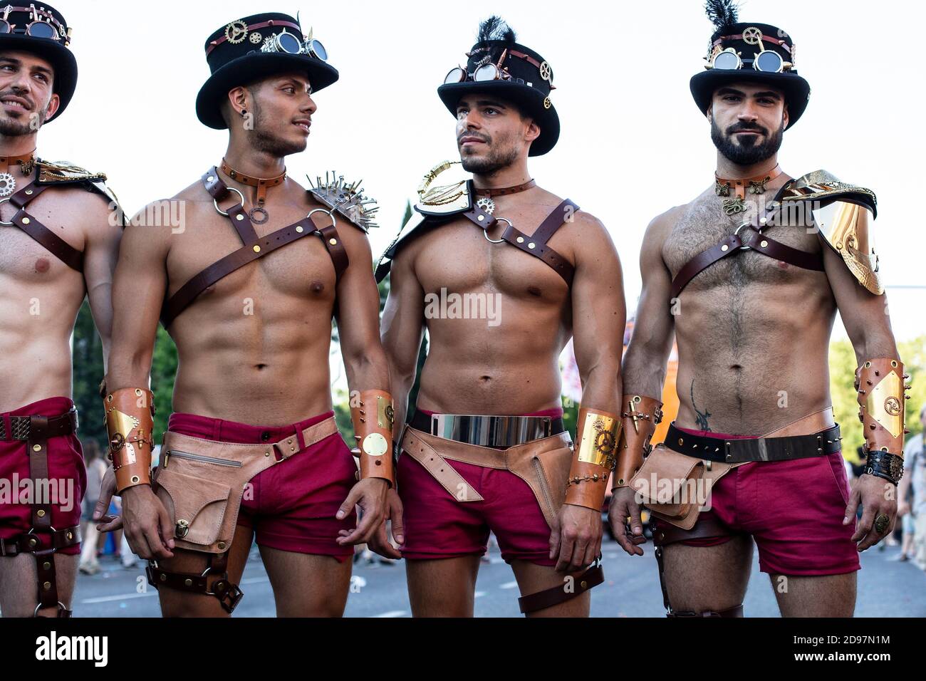Madrid Gay Pride Parade, one of the worldâ.s biggest, MADRID, SPAIN