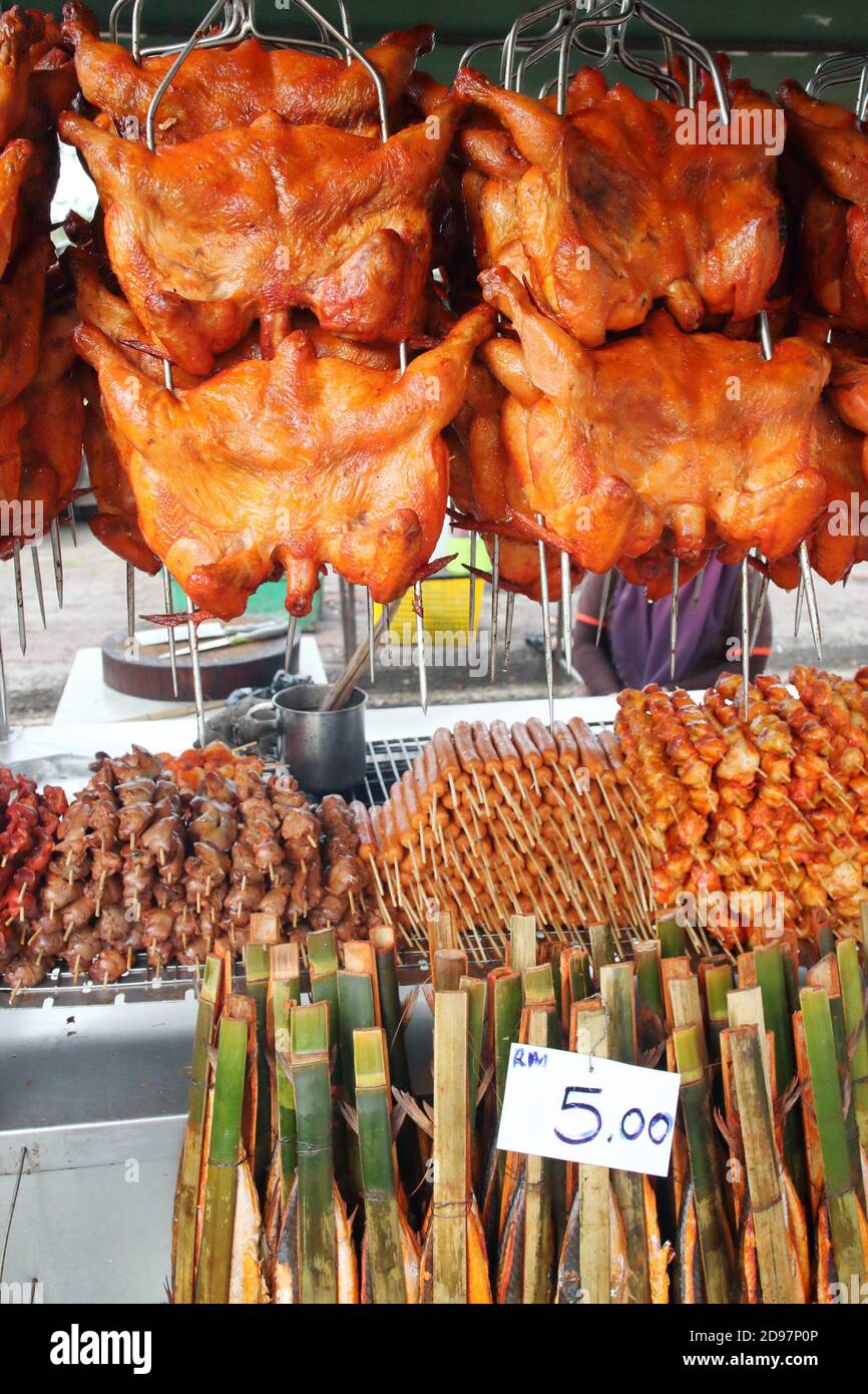Street Food Hawker stall, Bintulu, Sarawak, Malaysia Stock Photo Alamy