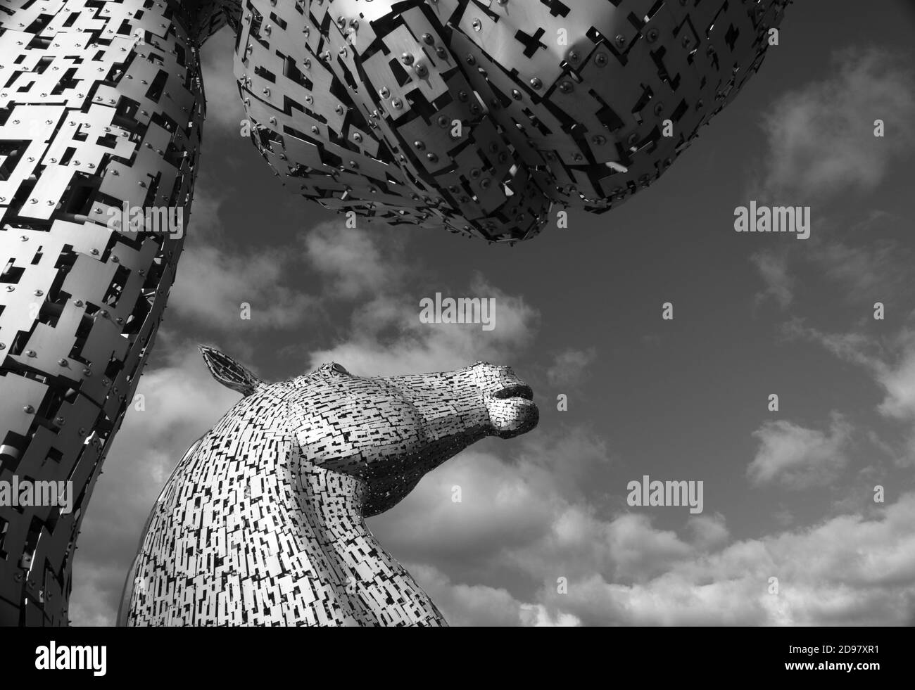 The Kelpies Stock Photo