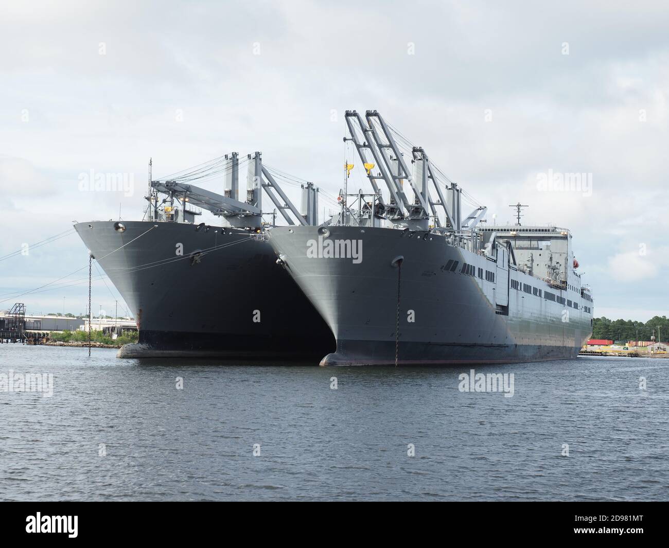 Benavidez and Mendonca ships. Stock Photo