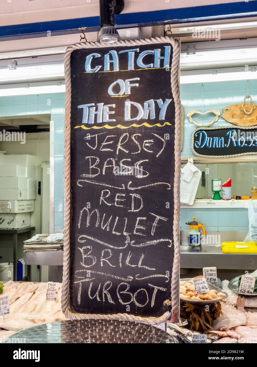Fish Market, St Helier, Jersey, Channel Islands Stock Photo Alamy