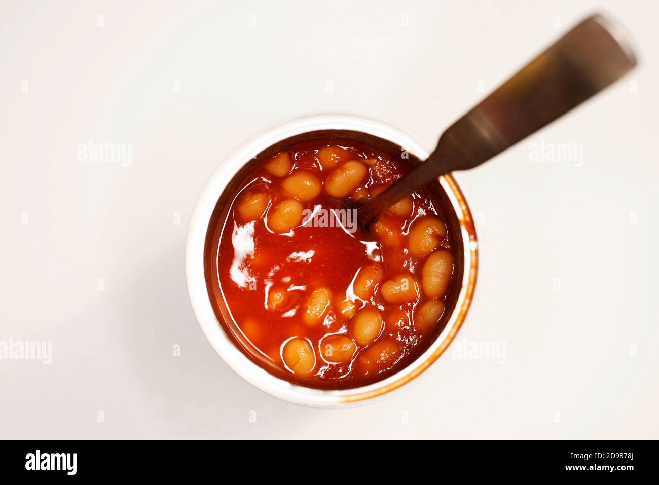 Tin of baked beans Stock Photo Alamy