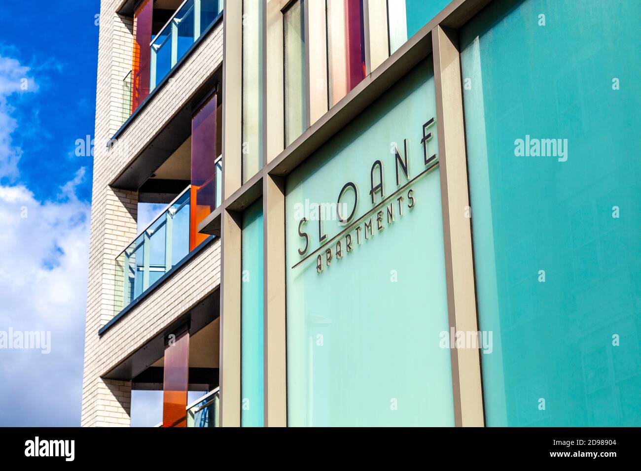 Exterior of Sloane Apartments serviced in Shoreditch, London, UK Stock Photo Alamy