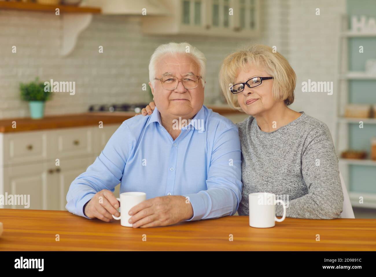 Old man drinking coffee hi-res stock photography and images - Alamy