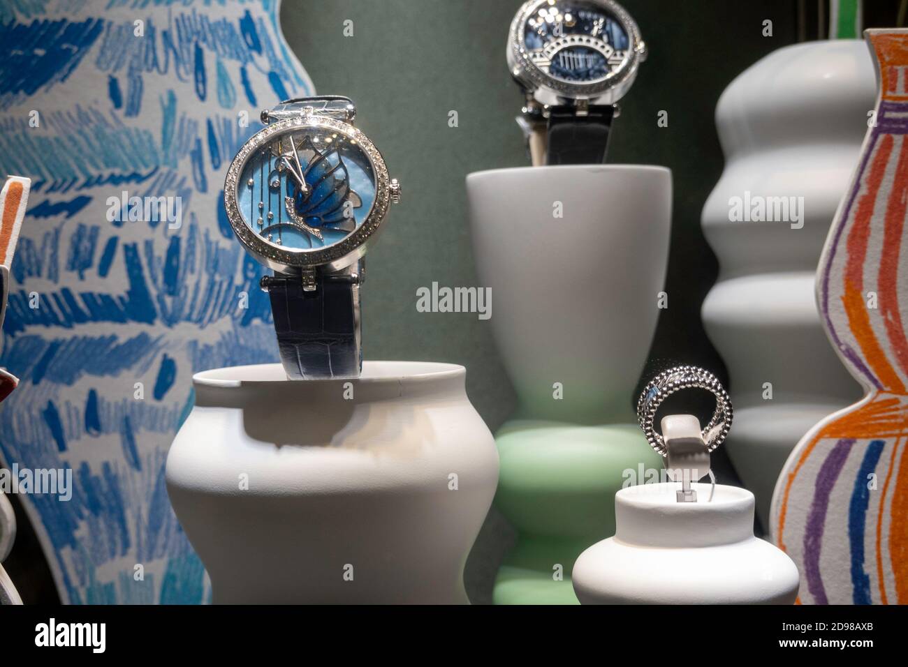 Van Cleef & Arpels is a luxury jewelry store in the Hudson Yards