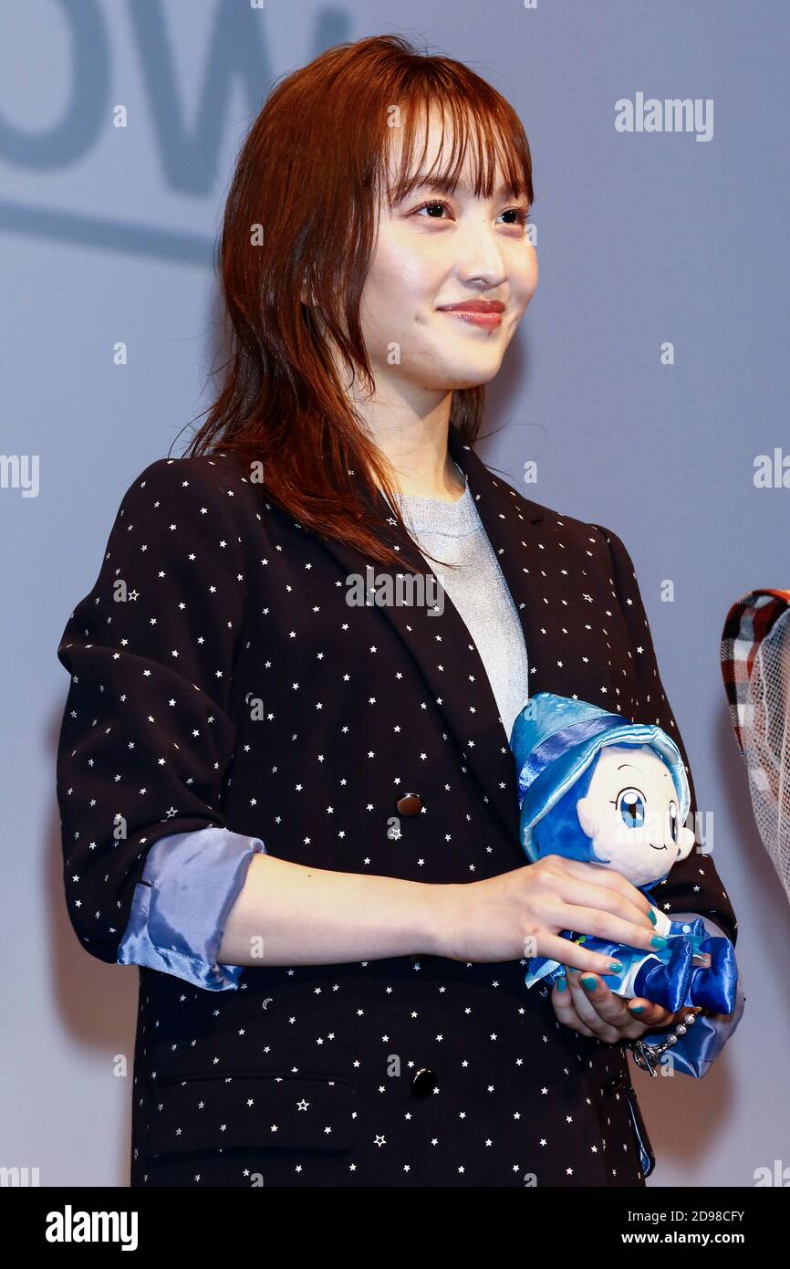 November 3 Tokyo Japan Actress Kanako Momota Attends The Looking For Magical Doremi Stage Appearance During The 33rd Tokyo International Film Festival At Ex Theater Roppongi The Film Will Be Released