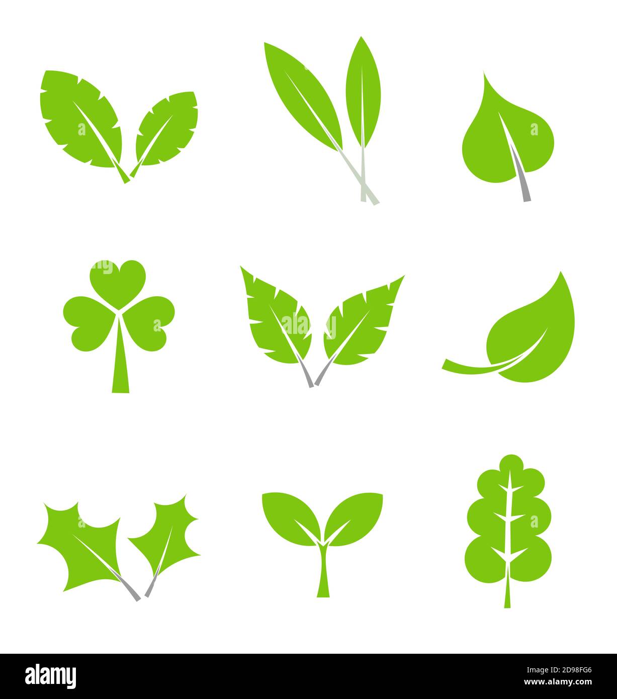 Leaf Collection Vector Illustration Stock Vector Image Art Alamy Leaf Collection Vector Illustration Stock Vector Image Art Alamy