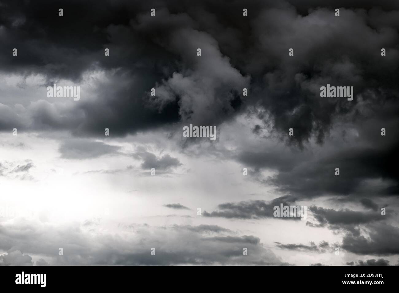 Dark and Dramatic Storm Clouds Area Background Stock Photo - Alamy