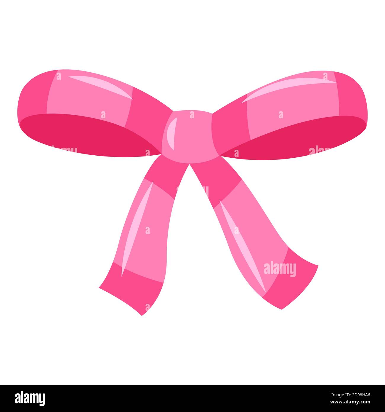 Decorative Pink Bow Stock Vector Image And Art Alamy 6085