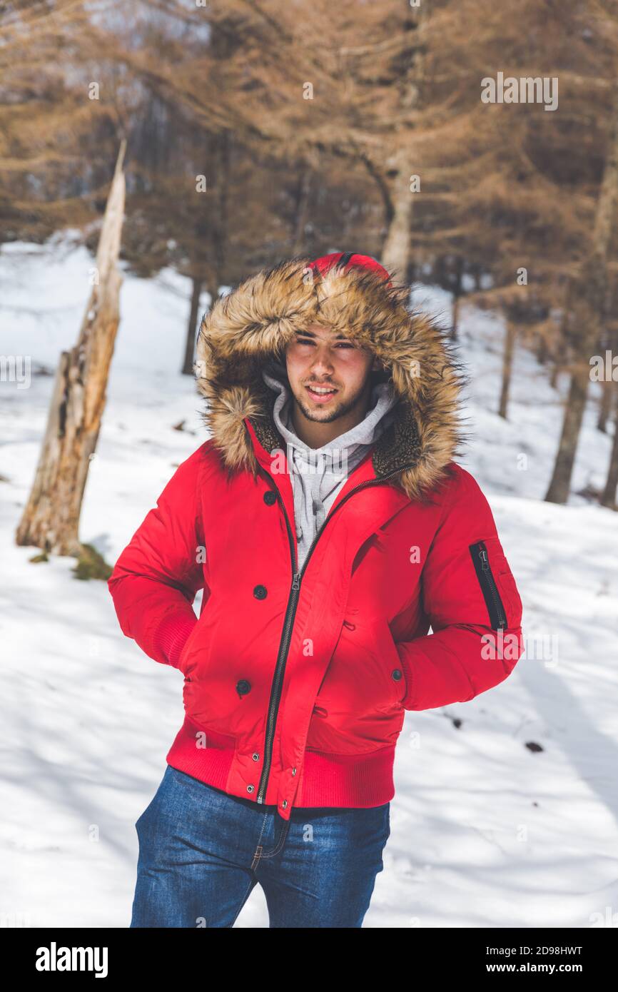 Young mountain hiker hi-res stock photography and images - Alamy