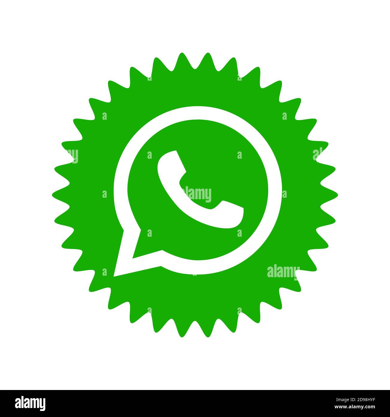 Icon of WhatsApp and other social media communication apps on a Samsung  Galaxy smartphone's touchscreen Stock Photo - Alamy