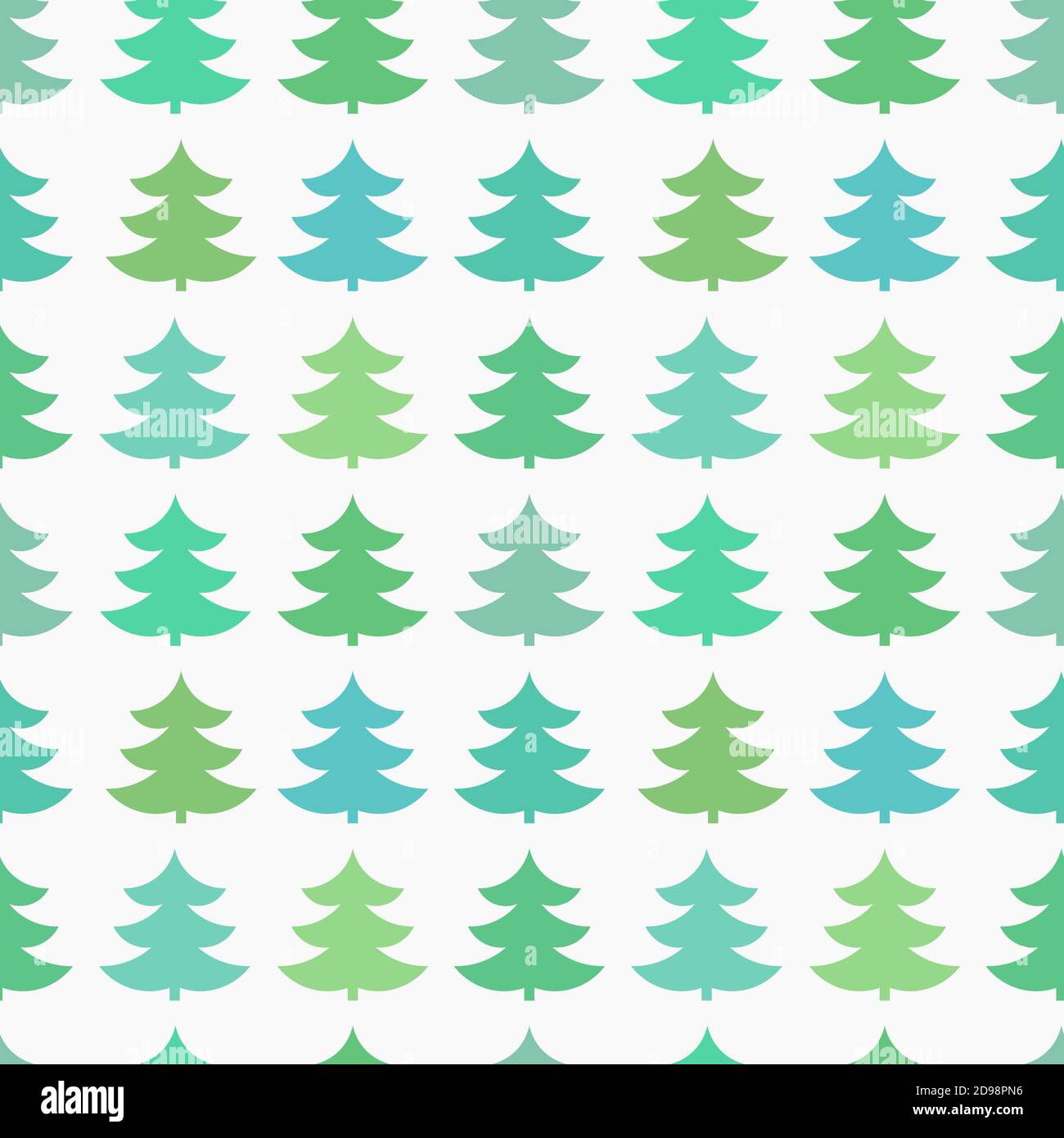 Christmas tree seamless texture. Vector illustration Stock Vector Image ...