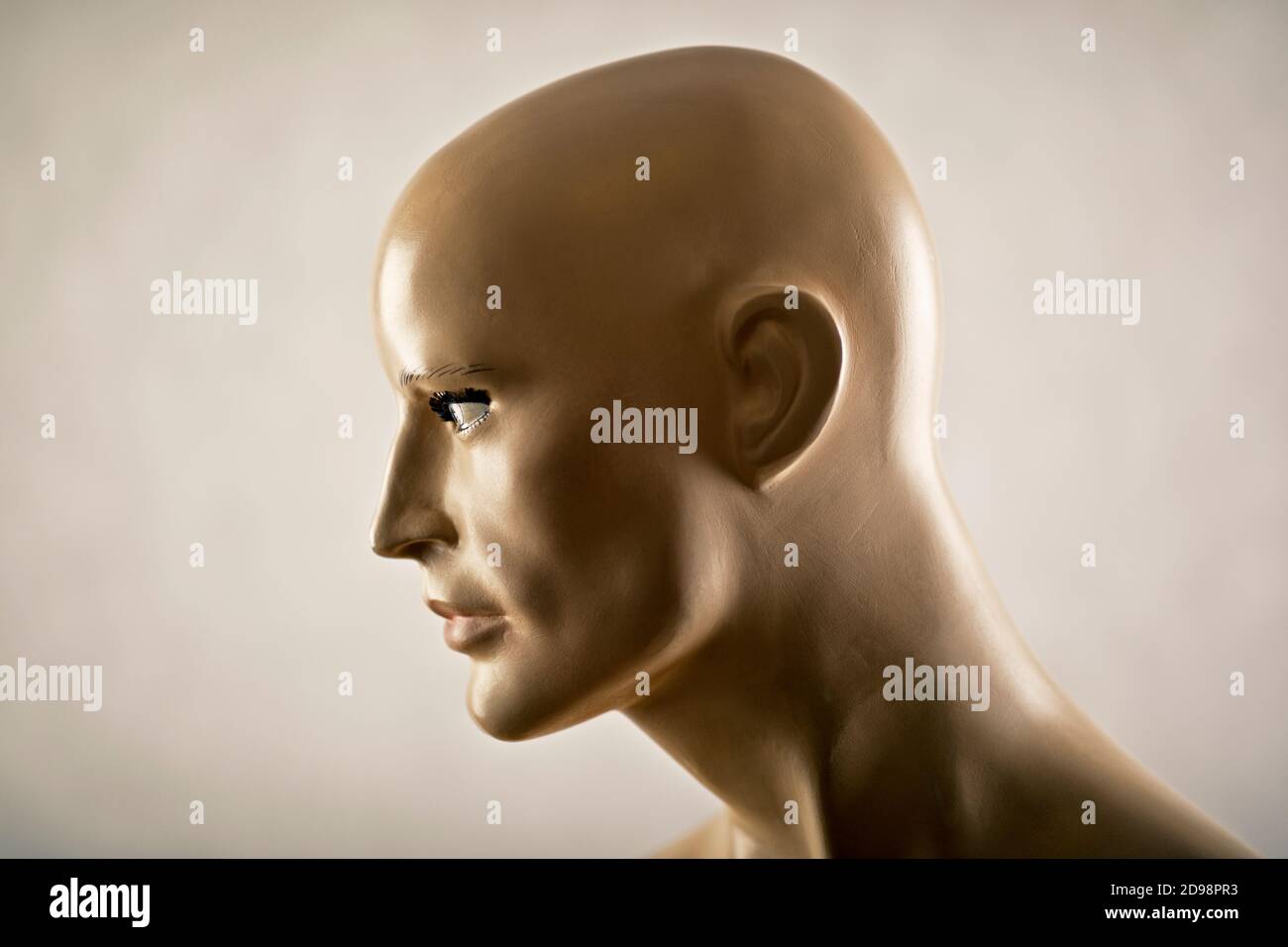 Portrait of an old mannequin Stock Photo Alamy
