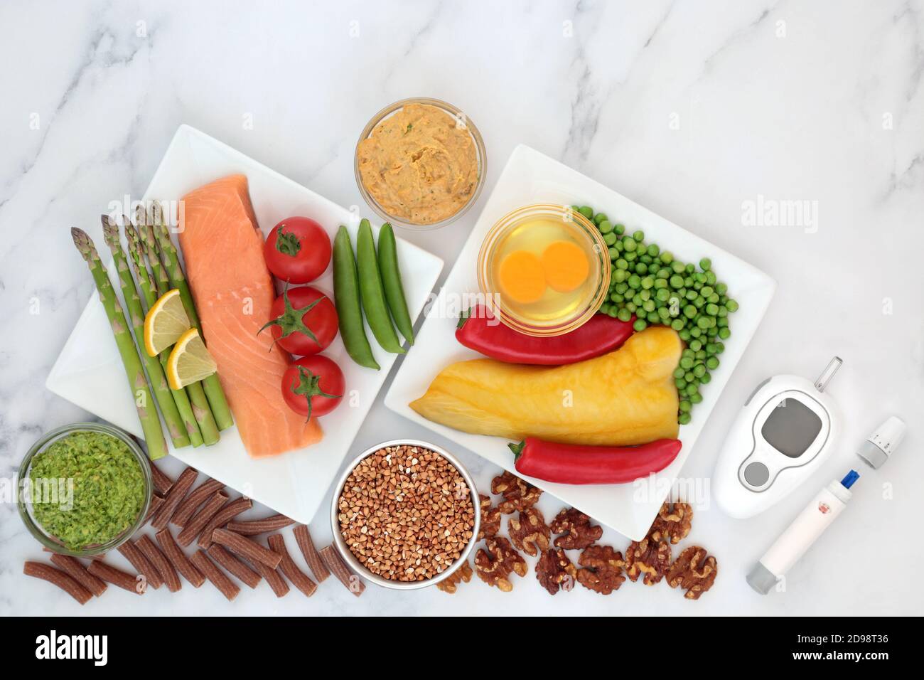 Blood sugar testing equipment for diabetics with monitor & lancing