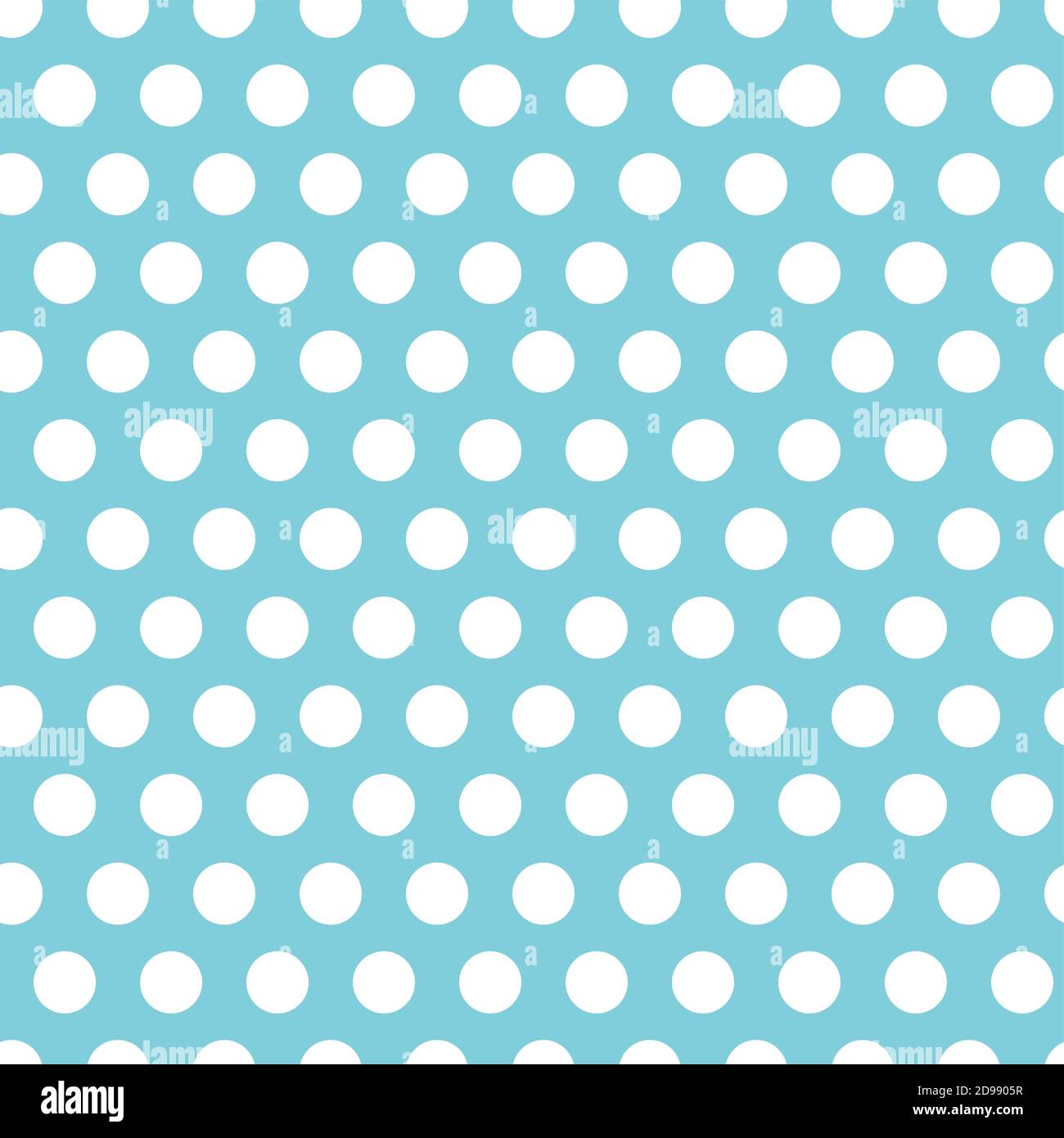 Polka dot white and blue pattern. Vector illustration Stock Vector ...