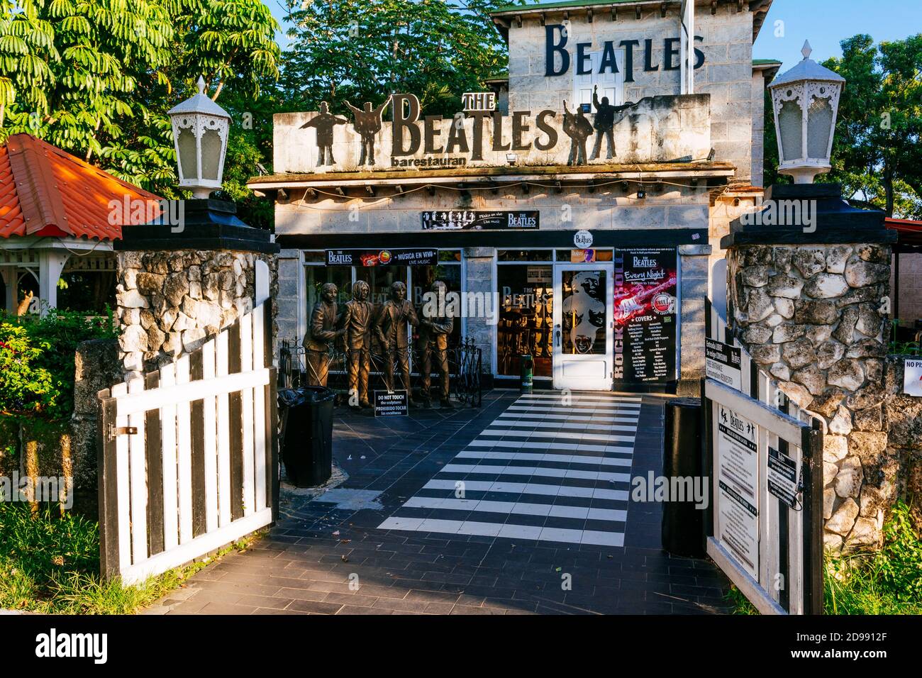 Restaurant The Beatles in Varadero, Cárdenas, Matanzas, Cuba, Latin America and the Caribbean Stock Photo