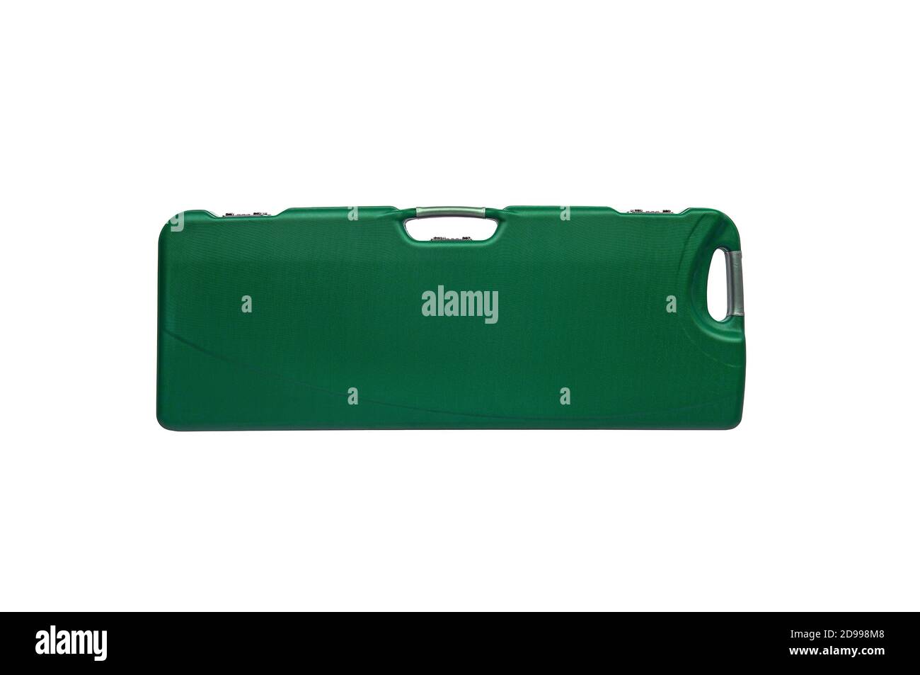 Modern hard plastic case with a combination lock for storing and