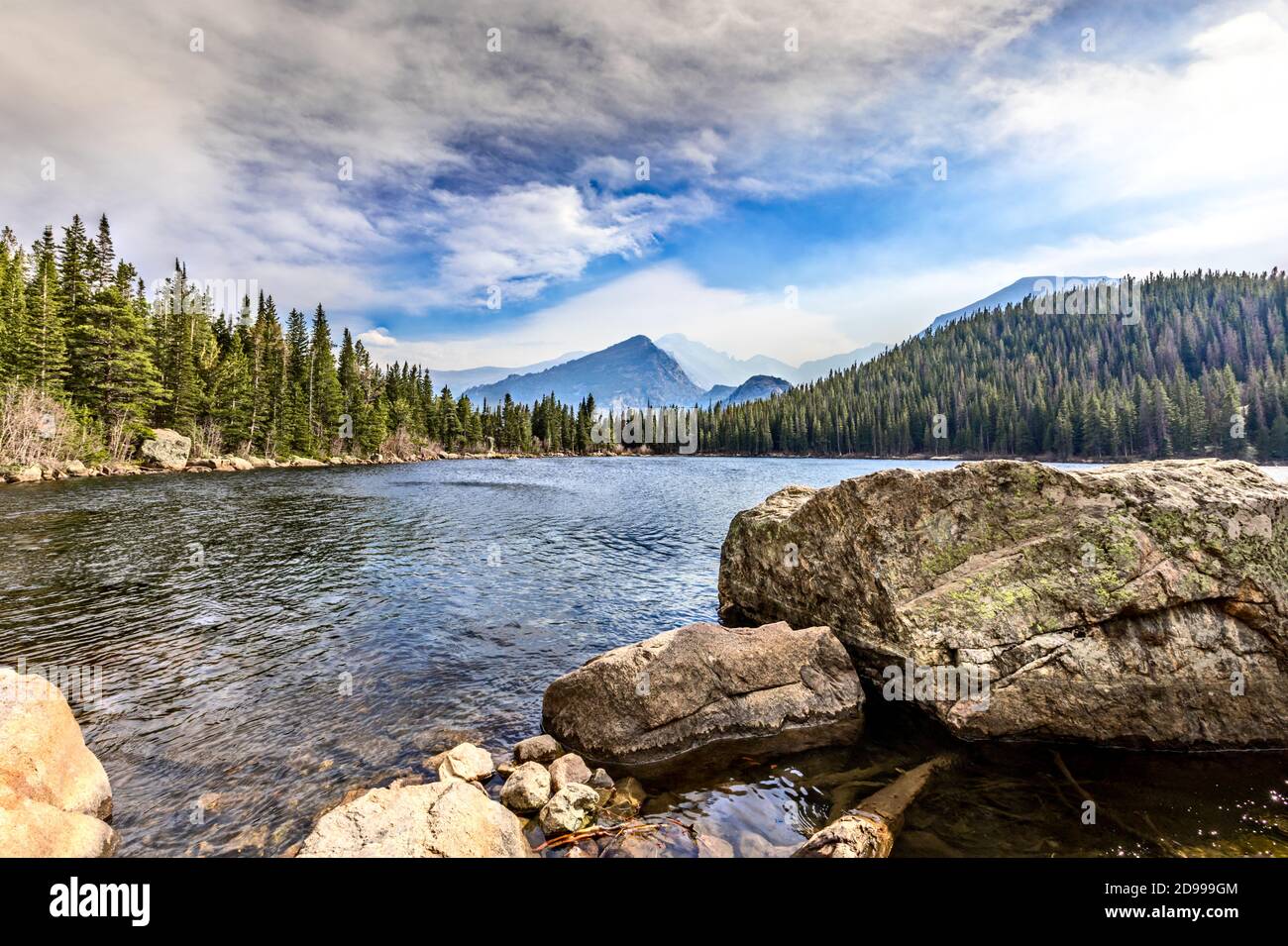 Rocky mountain national park bear lake hi-res stock photography and ...