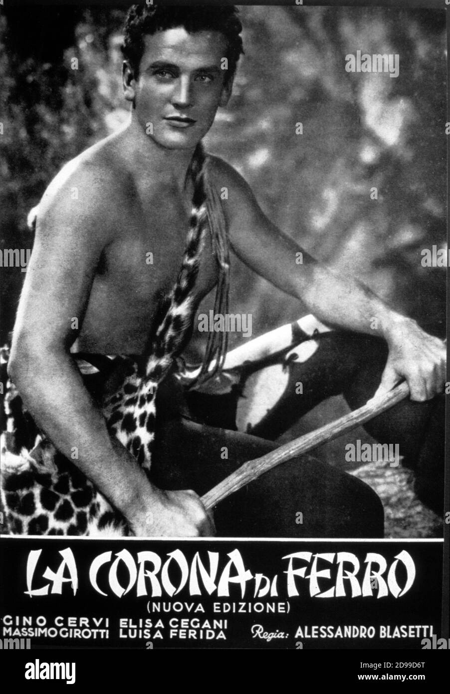 MASSIMO  GIROTTI  ( born in Mogliano , Italy 1918 ) in LA CORONA DI FERRO ( 1941 ) by ALESSANDRO  BLASETTI  ----  ARCHIVIO   GBB Stock Photo