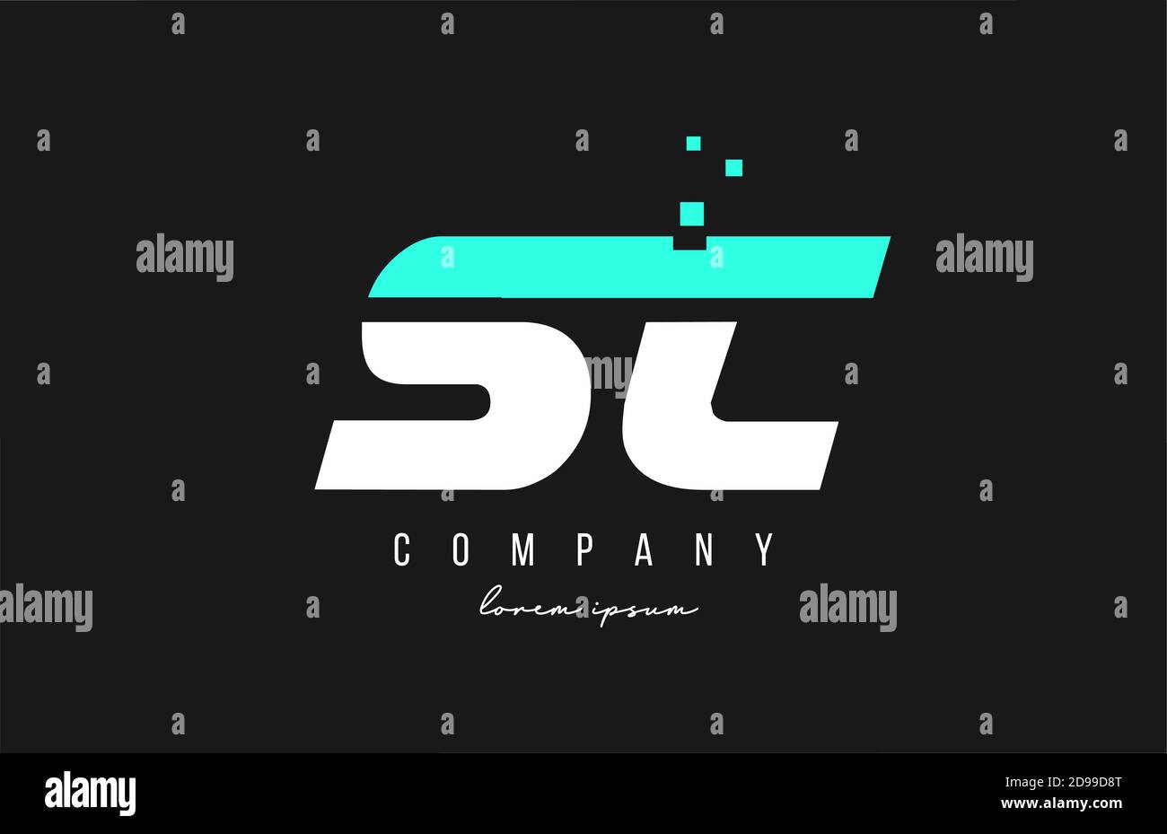 sc s c alphabet letter logo combination in blue and white color ...
