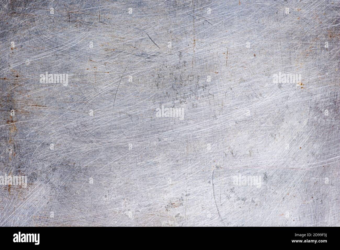 Scratched Grange Metal Background Stock Photo