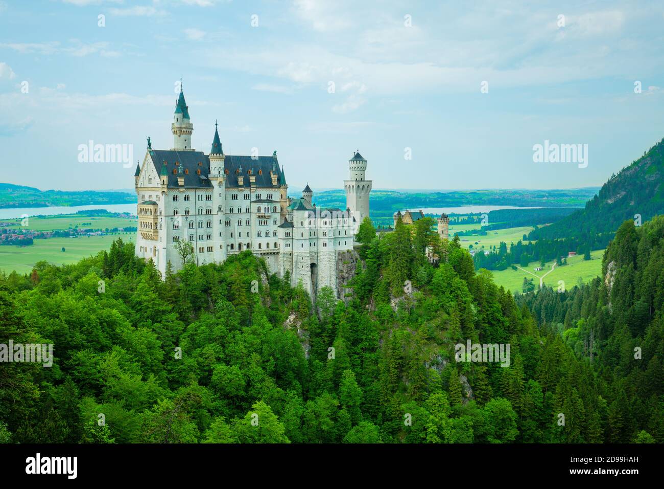 Exterior Neuschwanstein Castle Built Ludwig Hi res Stock Photography Exterior Neuschwanstein Castle Built Ludwig Hi res Stock Photography