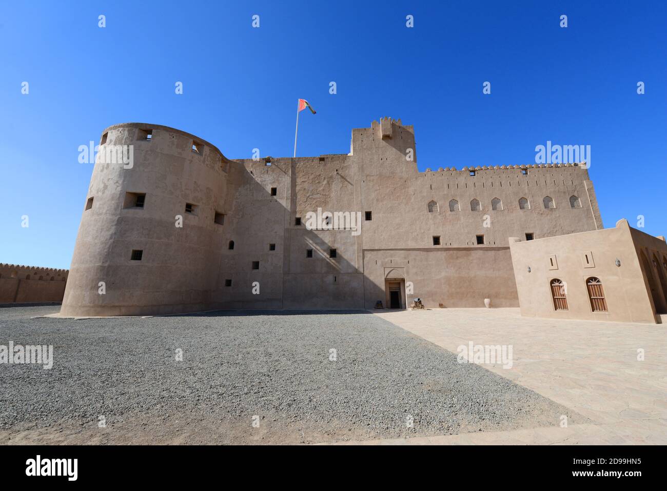 Jibreen castle in Oman Stock Photo - Alamy