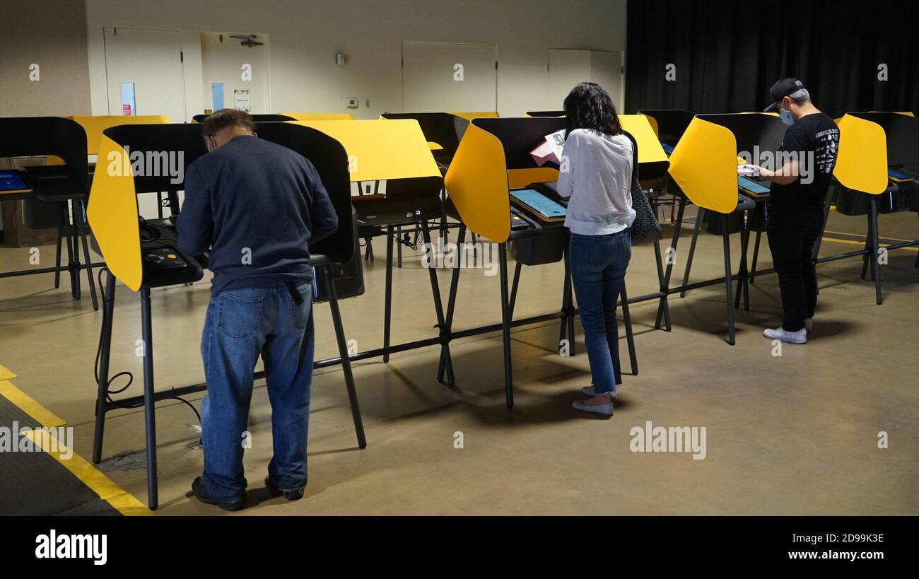 California covid voting hires stock photography and images Alamy