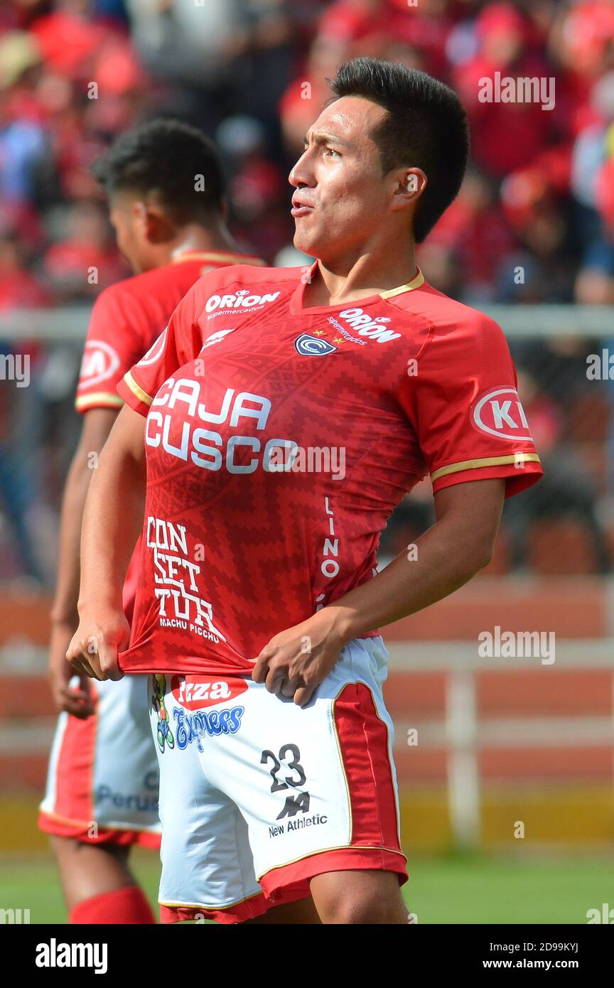 Cienciano del Cusco champion of League 2 Stock Photo
