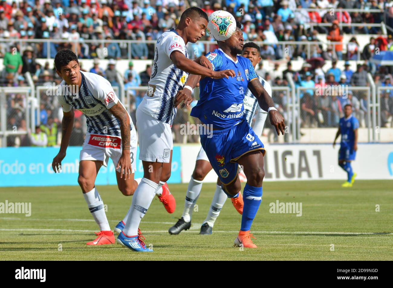 Binacional FC vs Alianza Lima in the first leg of League 1 - 2019 Stock Photo