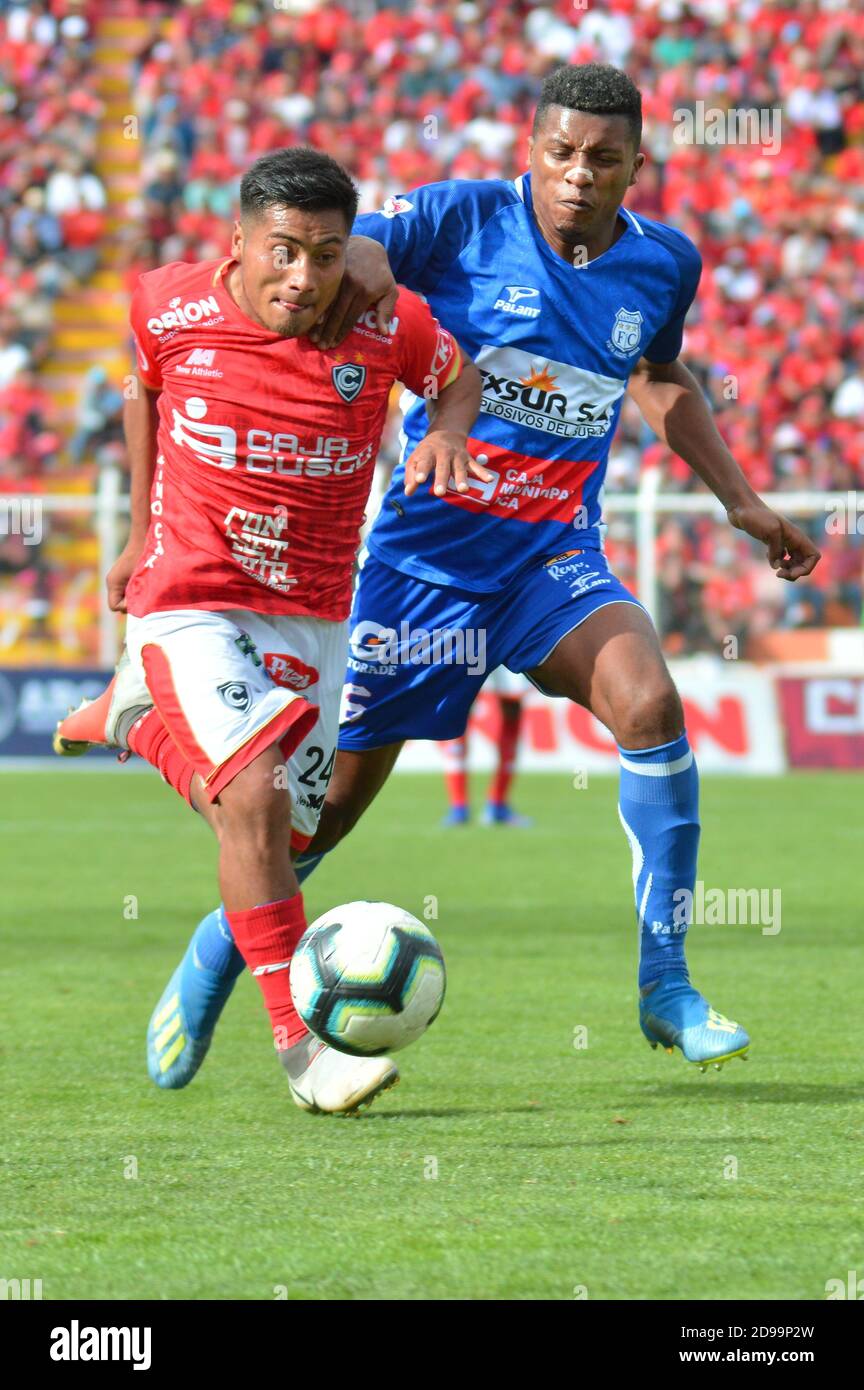Cienciano del Cusco campeón de la Liga 2 en el 2019 Stock Photo