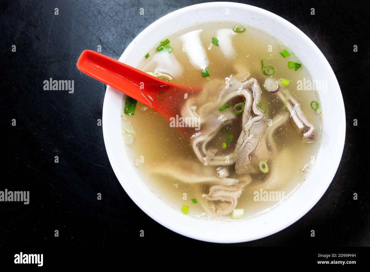 Pork stomach peppar soup, delicacy food among Chinese Stock Photo Alamy