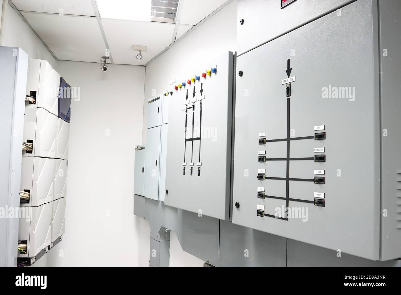 Main Distribution Board Control the power failure from the building